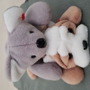 Set of two Beanie Babies